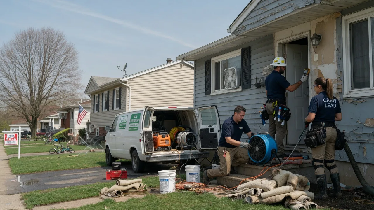 Flood Cleanup in Golden, IL near me
