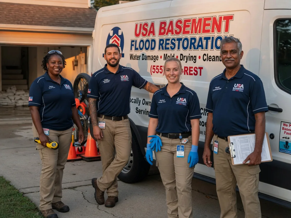 Basement Flood Cleanup company in Golden, IL